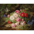 Classical Flower Oil Painting for Home Decoration